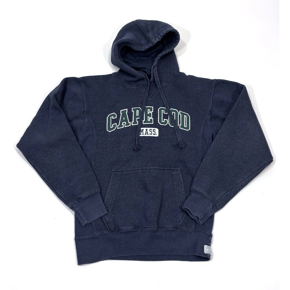 Cuffy's Cape Cod MA Hoodie Sweatshirt Navy - Men's Size Small